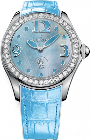 Corum Bubble Replica Blue Diamonds L295 / 03050 watch